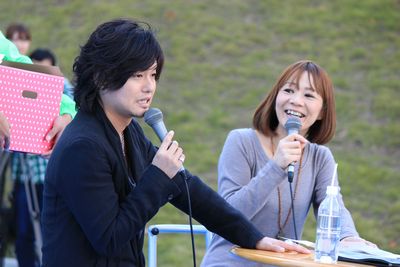 東日本国際大学 いわき短期大学 学園祭 第39回 鎌山祭 森久保祥太郎 講演会 トークショー Sea Wave Fmいわき 76 2fm